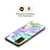 Nature Magick Tropical Palm Leaves On Marble Rainbow Leaf Soft Gel Case for Samsung Galaxy S23 Ultra 5G