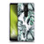 Nature Magick Tropical Palm Leaves On Marble Turquoise Green Island Soft Gel Case for Sony Xperia Pro-I