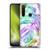 Nature Magick Tropical Palm Leaves On Marble Rainbow Leaf Soft Gel Case for Xiaomi Redmi Note 8T