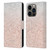 Nature Magick Rose Gold Marble Glitter Rose Gold Sparkle 2 Leather Book Wallet Case Cover For Apple iPhone 14 Pro