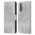Nature Magick Marble Metallics Silver Leather Book Wallet Case Cover For Huawei P Smart (2021)