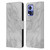 Nature Magick Marble Metallics Silver Leather Book Wallet Case Cover For Motorola Edge 30 Neo 5G