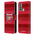Arsenal FC Crest 2 Training Red Leather Book Wallet Case Cover For Motorola Moto G60 / Moto G40 Fusion