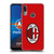 AC Milan Crest Full Colour Red Soft Gel Case for Motorola Moto E6 Plus