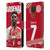 Arsenal FC 2023/24 First Team Bukayo Saka Leather Book Wallet Case Cover For Motorola Moto E7 Plus
