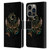 Episodic Drawing Illustration Animals Death Head Leather Book Wallet Case Cover For Apple iPhone 14 Pro