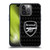 Arsenal FC 2023/24 Crest Kit Home Goalkeeper Soft Gel Case for Apple iPhone 14 Pro