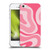 Kierkegaard Design Studio Art Modern Liquid Swirl Candy Pink Soft Gel Case for Apple iPhone 5 / 5s / iPhone SE 2016