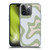 Kierkegaard Design Studio Art Retro Swirl Abstract Sage Soft Gel Case for Apple iPhone 14 Pro