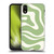 Kierkegaard Design Studio Art Modern Liquid Swirl in Sage Soft Gel Case for Apple iPhone XR