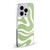 Kierkegaard Design Studio Art Modern Liquid Swirl in Sage Soft Gel Case for Apple iPhone XR