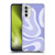 Kierkegaard Design Studio Art Modern Liquid Swirl Purple Soft Gel Case for Motorola Moto G52