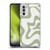 Kierkegaard Design Studio Art Retro Liquid Swirl Sage Green Soft Gel Case for Motorola Moto G52