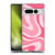 Kierkegaard Design Studio Art Modern Liquid Swirl Candy Pink Soft Gel Case for Google Pixel 7 Pro