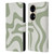 Kierkegaard Design Studio Art Retro Liquid Swirl Sage Green Leather Book Wallet Case Cover For Huawei P50