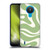 Kierkegaard Design Studio Art Modern Liquid Swirl in Sage Soft Gel Case for Nokia 1.4