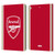 Arsenal FC 2023/24 Crest Kit Home Leather Book Wallet Case Cover For Apple iPad 10.2 2019/2020/2021