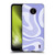 Kierkegaard Design Studio Art Modern Liquid Swirl Purple Soft Gel Case for Nokia C10 / C20
