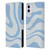 Kierkegaard Design Studio Art Blue Abstract Swirl Pattern Leather Book Wallet Case Cover For Apple iPhone 11