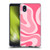 Kierkegaard Design Studio Art Modern Liquid Swirl Candy Pink Soft Gel Case for Samsung Galaxy A01 Core (2020)