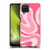 Kierkegaard Design Studio Art Modern Liquid Swirl Candy Pink Soft Gel Case for Samsung Galaxy A12 (2020)