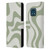 Kierkegaard Design Studio Art Retro Liquid Swirl Sage Green Leather Book Wallet Case Cover For Nokia XR20