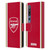 Arsenal FC 2023/24 Crest Kit Home Leather Book Wallet Case Cover For Xiaomi Mi 10 5G / Mi 10 Pro 5G