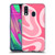 Kierkegaard Design Studio Art Modern Liquid Swirl Candy Pink Soft Gel Case for Samsung Galaxy A40 (2019)