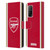 Arsenal FC 2023/24 Crest Kit Home Leather Book Wallet Case Cover For Xiaomi Mi 10T 5G