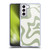 Kierkegaard Design Studio Art Retro Liquid Swirl Sage Green Soft Gel Case for Samsung Galaxy S21+ 5G