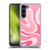 Kierkegaard Design Studio Art Modern Liquid Swirl Candy Pink Soft Gel Case for Samsung Galaxy S23+ 5G