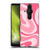 Kierkegaard Design Studio Art Modern Liquid Swirl Candy Pink Soft Gel Case for Sony Xperia Pro-I