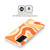 Kierkegaard Design Studio Retro Abstract Patterns Modern Orange Tangerine Swirl Soft Gel Case for Huawei P50