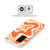 Kierkegaard Design Studio Retro Abstract Patterns Tangerine Orange Tone Soft Gel Case for Huawei P Smart (2020)