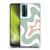 Kierkegaard Design Studio Retro Abstract Patterns Celadon Sage Swirl Soft Gel Case for Huawei P Smart (2021)