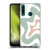 Kierkegaard Design Studio Retro Abstract Patterns Celadon Sage Swirl Soft Gel Case for Huawei Y6p
