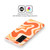 Kierkegaard Design Studio Retro Abstract Patterns Tangerine Orange Tone Soft Gel Case for Huawei Y6 Pro (2019)