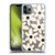 Kierkegaard Design Studio Retro Abstract Patterns Daisy Black Cream Dots Check Soft Gel Case for Apple iPhone 11 Pro Max