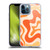 Kierkegaard Design Studio Retro Abstract Patterns Tangerine Orange Tone Soft Gel Case for Apple iPhone 12 Pro Max