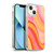 Kierkegaard Design Studio Retro Abstract Patterns Pink Orange Yellow Swirl Soft Gel Case for Apple iPhone 13