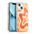 Kierkegaard Design Studio Retro Abstract Patterns Tangerine Orange Tone Soft Gel Case for Apple iPhone 13