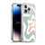 Kierkegaard Design Studio Retro Abstract Patterns Celadon Sage Swirl Soft Gel Case for Apple iPhone 13 Pro Max & MagSafe