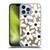 Kierkegaard Design Studio Retro Abstract Patterns Daisy Black Cream Dots Check Soft Gel Case for Apple iPhone 13 Pro Max