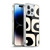 Kierkegaard Design Studio Retro Abstract Patterns Modern Piquet Black Cream Soft Gel Case for Apple iPhone 13 Pro Max & MagSafe