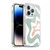 Kierkegaard Design Studio Retro Abstract Patterns Celadon Sage Swirl Soft Gel Case for Apple iPhone 13 Pro & MagSafe