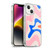 Kierkegaard Design Studio Retro Abstract Patterns Pink Blue Orange Swirl Soft Gel Case for Apple iPhone 14