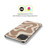 Kierkegaard Design Studio Retro Abstract Patterns Milk Brown Beige Swirl Soft Gel Case for Apple iPhone 14 Plus