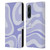 Kierkegaard Design Studio Art Modern Liquid Swirl Purple Leather Book Wallet Case Cover For Sony Xperia 5 IV