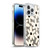 Kierkegaard Design Studio Retro Abstract Patterns Daisy Black Cream Dots Check Soft Gel Case for Apple iPhone 14 Pro Max & MagSafe