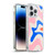 Kierkegaard Design Studio Retro Abstract Patterns Pink Blue Orange Swirl Soft Gel Case for Apple iPhone 14 Pro Max & MagSafe